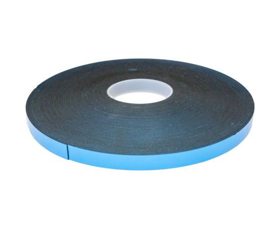 Двусторонняя клейкая лента на вспененной основе NORM 19 мм х 50 м, черная SK-19 