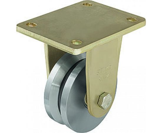 Колесо двухребордное из стали (120 мм; 600 кг) КубаньЛитМаш SS-DFS 120R 