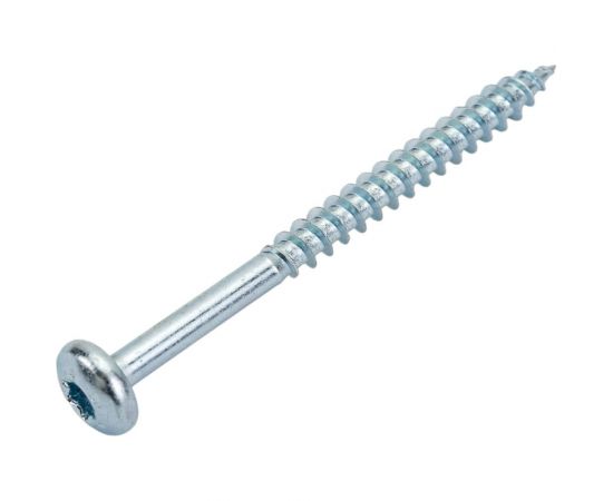 Универсальный шуруп ЕВРОПАРТНЕР multi, полукруглая головка, tx25, zn, 5,0x60 мм, 10 шт. Т6 0145 7 – изображение 3