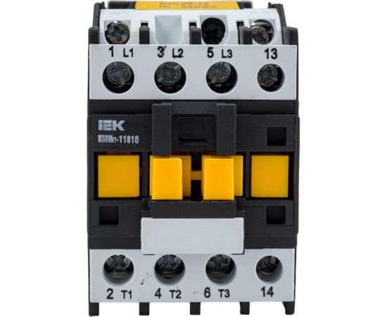 Контактор IEK КМИп-11810, 18А, 220В/АС3, 1НО, ИЭК, KMD11-018-220-10 