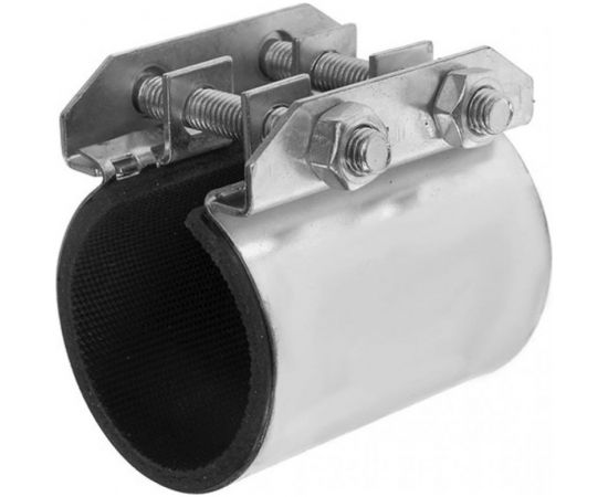 Ремонтный хомут СВК оцинкованный, ""краб"", 1 1/2"" (ду 40); дн 45-53; ширина 70 мм SVK-FRC040 