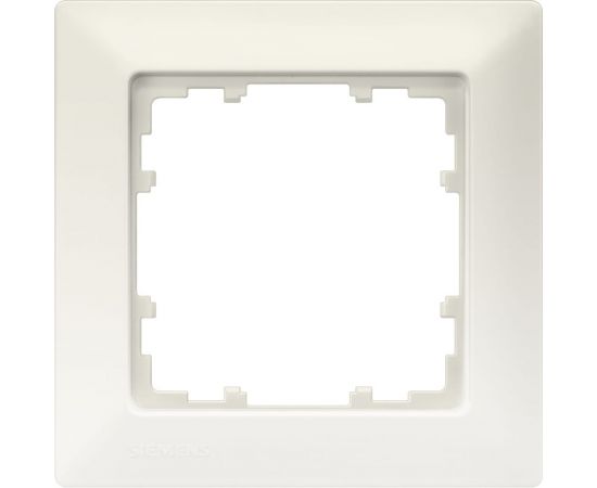 Одноместная рамка Siemens DELTA LINE белый 5TG25510 