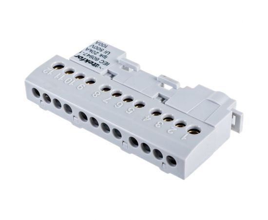 Шина Tekfor нулевая изолированная KSN-6-6x9-12 GREY 06-07-008 