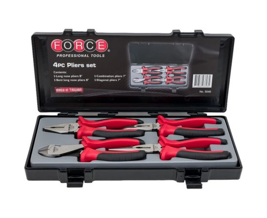 Набор шарнирно-губцевого инструмента FORCE 5046 