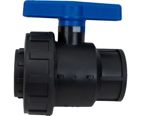 Компрессионный шаровой кран Valfex ПНД ВН/ВН резьба разборный 1 1/4"- 1 1/4" Ду33 1210011114114 