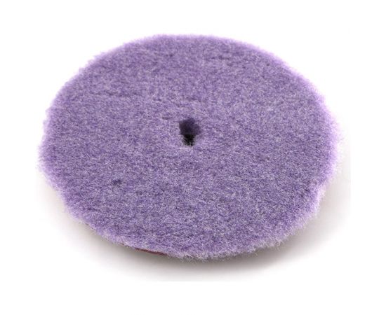 Круг полировальный из лилового меха Lila Wool Pad 130 мм Shine systems SS567 