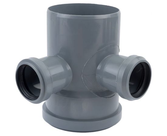 Крестовина ПОЛИТЭК двухплоскостная, 110х50х50/87.5 градусов 60155090 