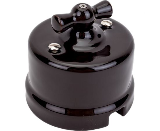 Выключатель BIRONI Лизетта Коричневый 2-клавишный B1-202-02 