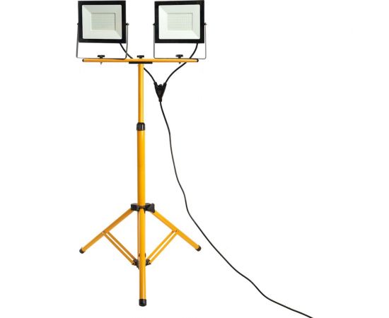 Прожектор на штативе FERON 2*100W 6400К220V черный IP65, LL-50 48506 