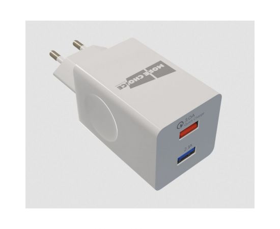 СЗУ More Choice Smart 2USB 3.0А QC3.0 быстрая зарядка для Type-C NC55QCaw 