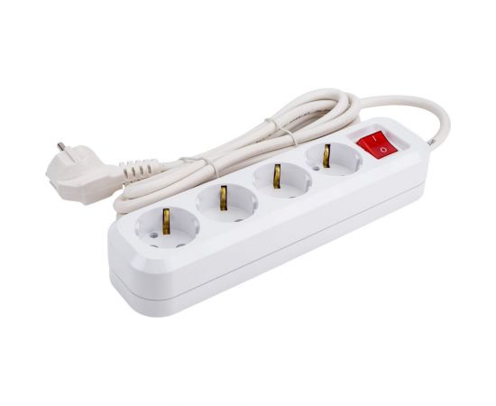 Удлинитель UNIVersal s-304а пвс 3/1,5 4гн. с заземлением, с выключателем, длина 3м (еврослот) 1734 – изображение 5