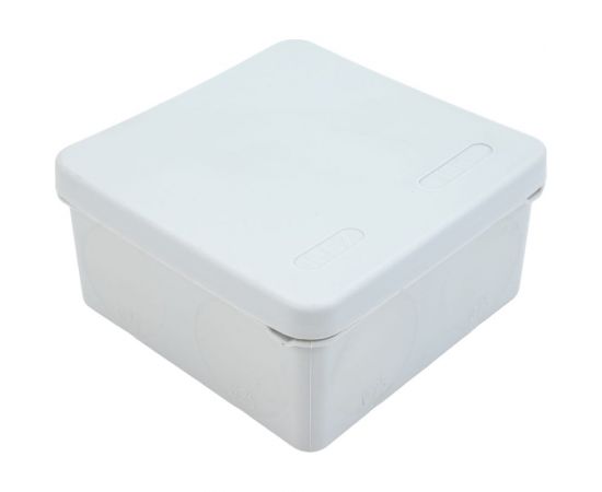 Распаячная коробка IEK км42455 о/п 100x100x50мм ip67 8 вв. серая UKO21-100-100-050-K41-66 – изображение 4