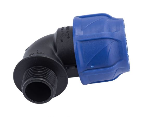 Компрессионный отвод VALFEX ПНД, с наружной резьбой, 40x1"" 1210012440100 – изображение 4