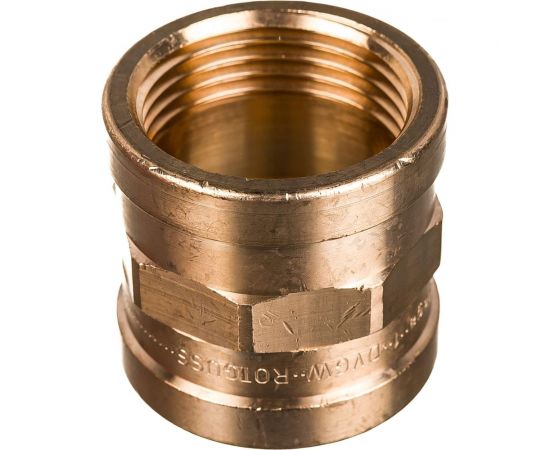 Муфта Viega ВВ, 1"", бронза RX, равнопроходная 266561 – изображение 3