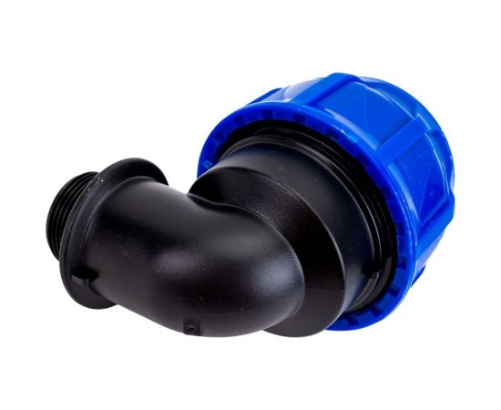 Компрессионный отвод VALFEX ПНД, с наружной резьбой, 63x1 1/4"" 1210012463114 – изображение 4