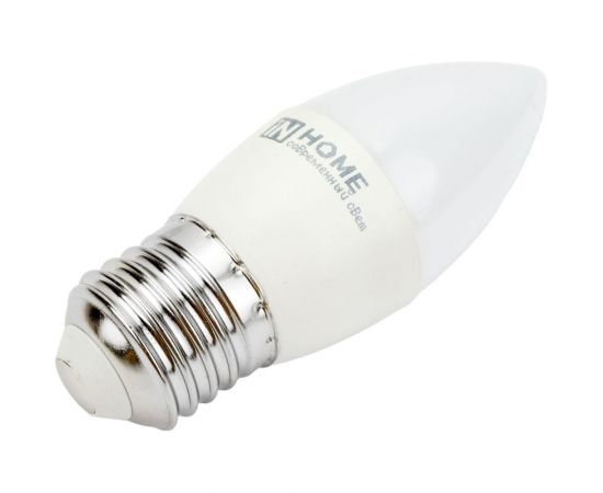 Светодиодная лампа IN HOME LED-СВЕЧА-VC 6Вт 230В Е27 6500К 540Лм 4690612030357 – изображение 5