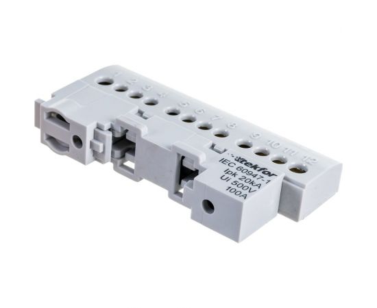 Шина Tekfor нулевая изолированная KSN-6-6x9-12 GREY 06-07-008 – изображение 4