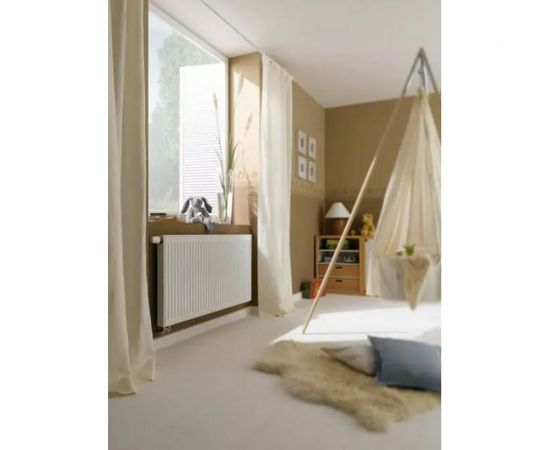 Стальной панельный радиатор Kermi Profil-K FK O 12/500/600 боковое подключение белый RG008V5K8LFIV7 – изображение 2