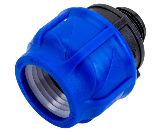 Компрессионная соединительная муфта VALFEX ПНД, с наружной резьбой, 40x1"" 121001140100 – изображение 3