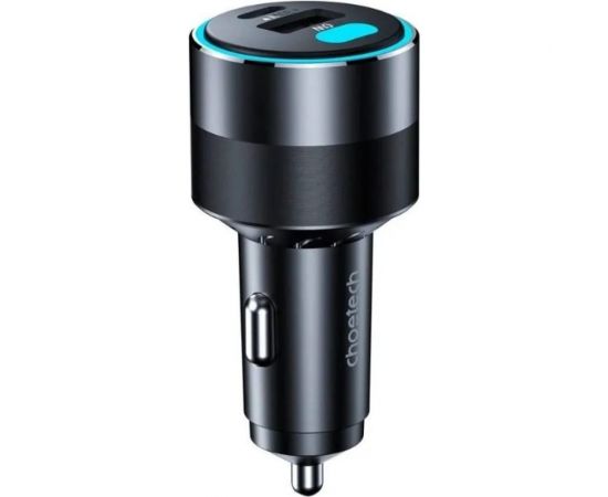 Зарядное автомобильное устройство Choetech 130 Вт, USB A QC3.0 + 2xUSB, C PD3.0 TC0011-BK – изображение 3