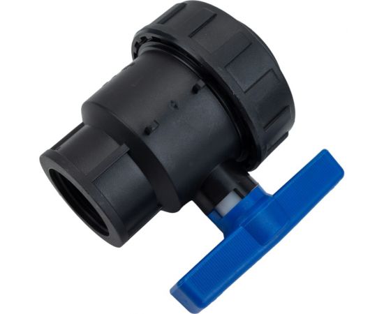 Компрессионный шаровой кран Valfex ПНД ВН/ВН резьба разборный 1 1/4"- 1 1/4" Ду33 1210011114114 – изображение 3