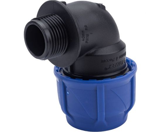 Компрессионный отвод VALFEX ПНД, с наружной резьбой, 40x1"" 1210012440100 – изображение 3