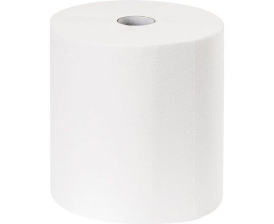 Рулонные бумажные полотенца ЛАЙМА H1 PREMIUM 150 м, 2 слоя, белые, комплект 6 рулонов 112505 – изображение 5