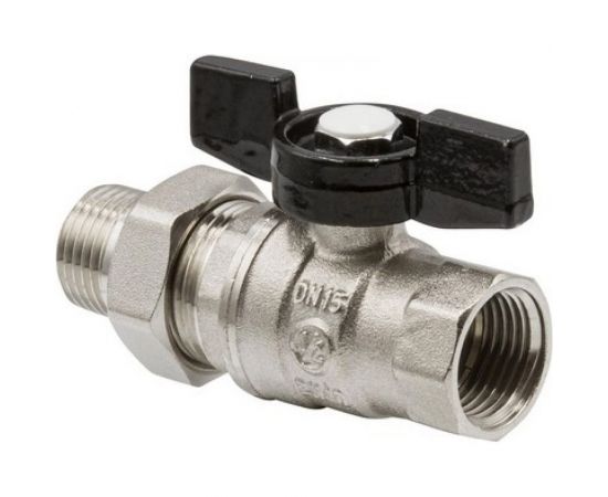 Кран шаровой VRT со сгоном 1/2 бабочка 529595 – изображение 7