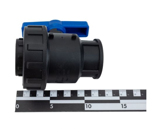 Компрессионный шаровой кран Valfex ПНД ВН/ВН резьба разборный 1 1/4"- 1 1/4" Ду33 1210011114114 – изображение 2