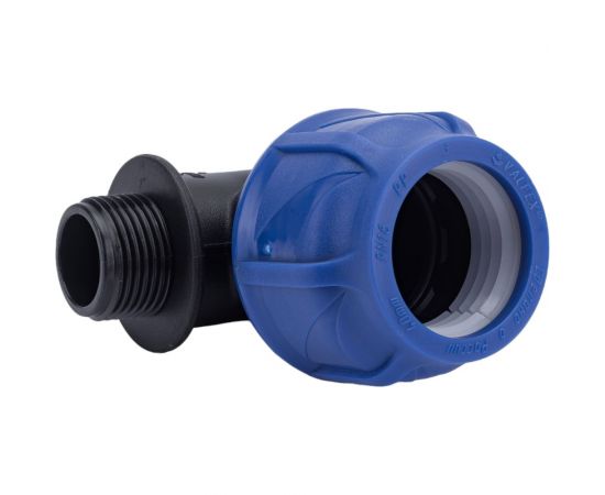 Компрессионный отвод VALFEX ПНД, с наружной резьбой, 40x1"" 1210012440100 – изображение 2