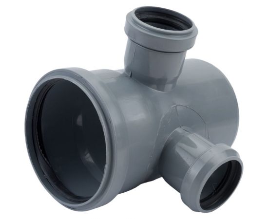 Крестовина ПОЛИТЭК двухплоскостная, 110х50х50/87.5 градусов 60155090 – изображение 3