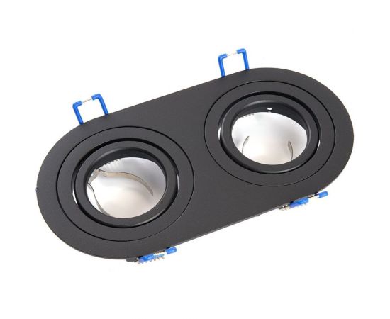 Потолочный встраиваемый светильник FERON DL2812 MR16 50W G5.3, черный 48459 – изображение 12