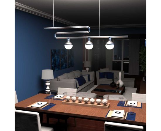 Лампа LED Gauss Filament G125-DC Mirror-Milky E27 9W 890lm 4100K 125х178mm 1/10 1014802209 – изображение 3