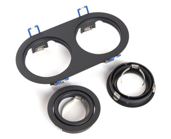 Потолочный встраиваемый светильник FERON DL2812 MR16 50W G5.3, черный 48459 – изображение 11