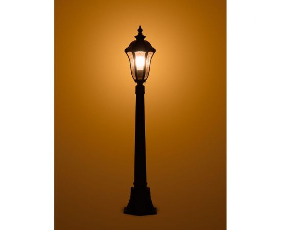 Садово-парковый светильник TDM Вена 1х60 Вт, столб, H1050 мм, прозрачное/чёрный, Е27, SQ0330-2062 – изображение 7