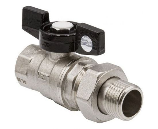 Кран шаровой VRT со сгоном 1/2 бабочка 529595 – изображение 3