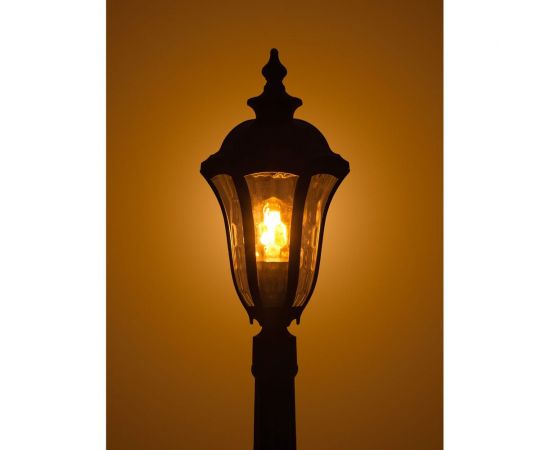 Садово-парковый светильник TDM Вена 1х60 Вт, столб, H1050 мм, прозрачное/чёрный, Е27, SQ0330-2062 – изображение 5