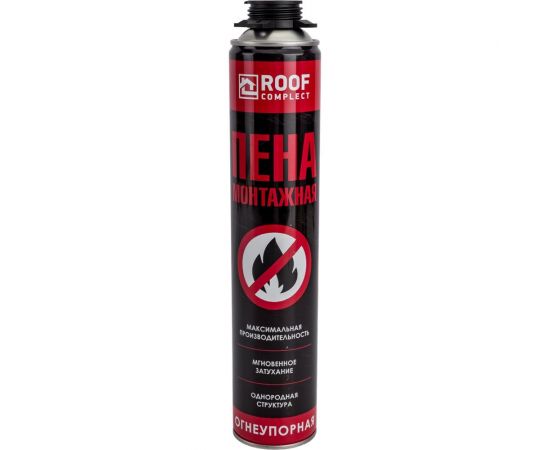 Пена профессиональная монтажная огнеупорная Roof Complect 890 гр 345841 