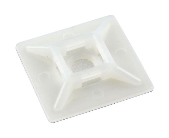 Самоклеящаяся площадка для крепл. стяжек Cabeus 19x19 мм, 100 шт. HC-101 