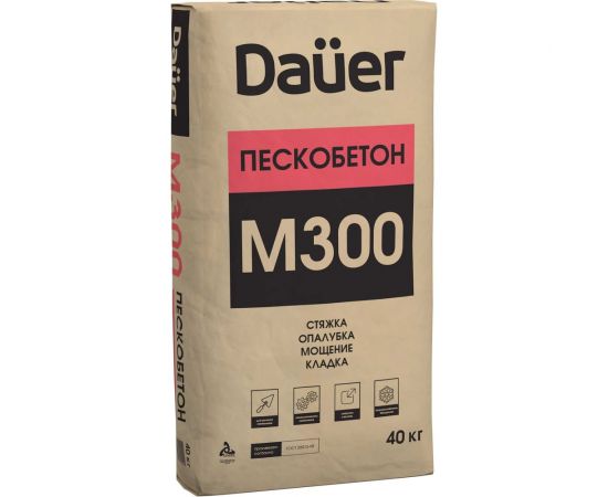 Пескобетон Dauer м-300 40 кг Z-30*40 