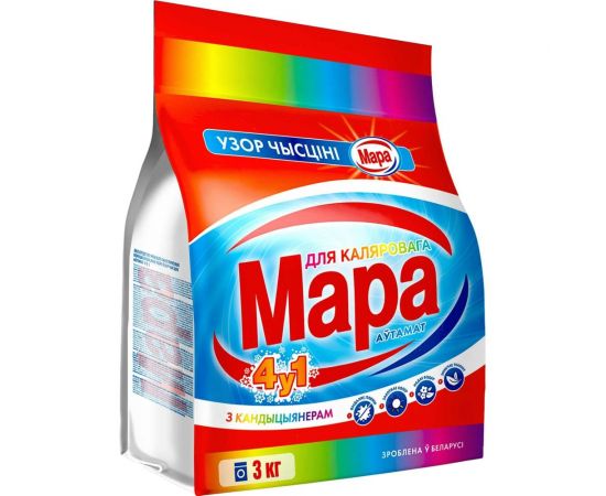 Стиральный порошок автомат Сонца 3кг Мара Узор 4в1 87053 