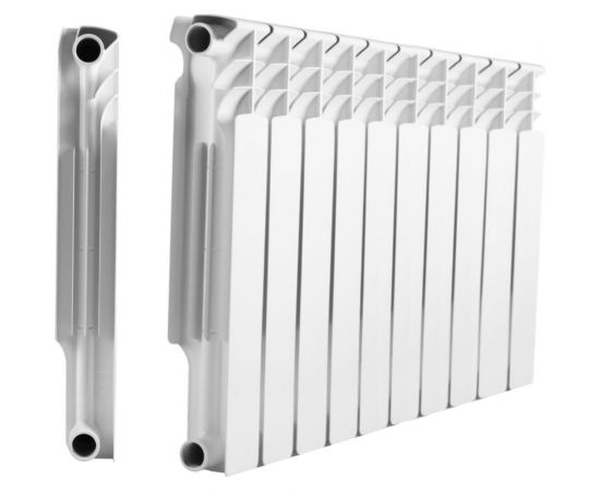 Биметаллический радиатор МЕТАЛЛСЕРВИС THERMA Q2 500/80 10 секций 1223377 
