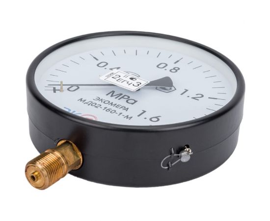 Манометр ЭКО-М Экомера МД02-160 мм 0..1,6МПа М20x1,5 МД02-160-М-1,6МПа – изображение 5