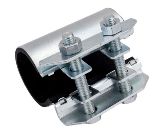 Ремонтный хомут СВК оцинкованный, ""краб"", 1"" (ду 25); дн 32-35; шир. 70 мм SVK-FRC025 – изображение 5