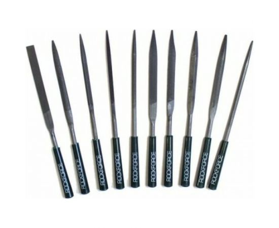 Набор надфилей Rockforce L-180 мм, 5 мм, 10 предметов RF-6165 – изображение 2