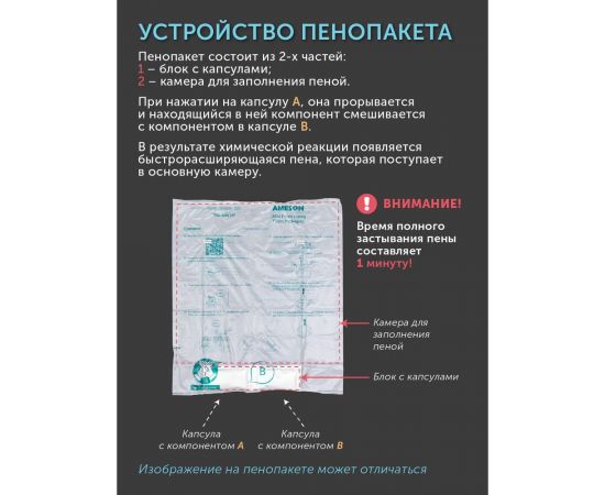 Пенопакет ООО ИВАДЖО ручной, модель 80, размер 530х620 мм 000136 – изображение 7