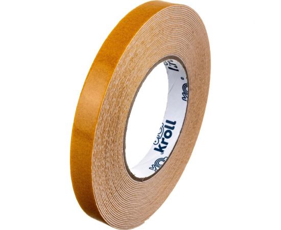Клейкая лента на вспененнной основе KROLL 15 мм х 10 м 4607190400977 – изображение 2