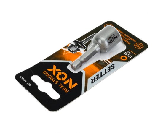Ключ-насадка магнитная NUT SETTER 12x48 мм, карта NOX 551201 – изображение 2