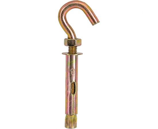 Анкерный болт с полукольцом МЕТАЛЛСЕРВИС М8x60 1 шт. 1229222 – изображение 2