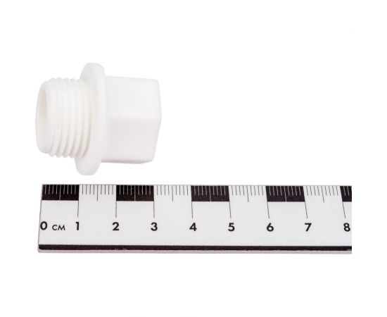 Резьбовая заглушка PRO AQUA PP-R Белая 1/2 PA15508Pb – изображение 3